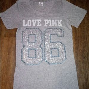 Pink Victoria’s Secret top